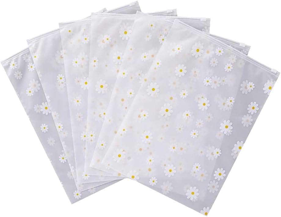 20 Pcs 40 x 30cm Reusable Ziplock Bags Plastic Hospital Bags Travel Storage Bags Clothes Shoe Bags Waterproof Luggage Organiser Pouch for Clothes Shoes Cosmetics